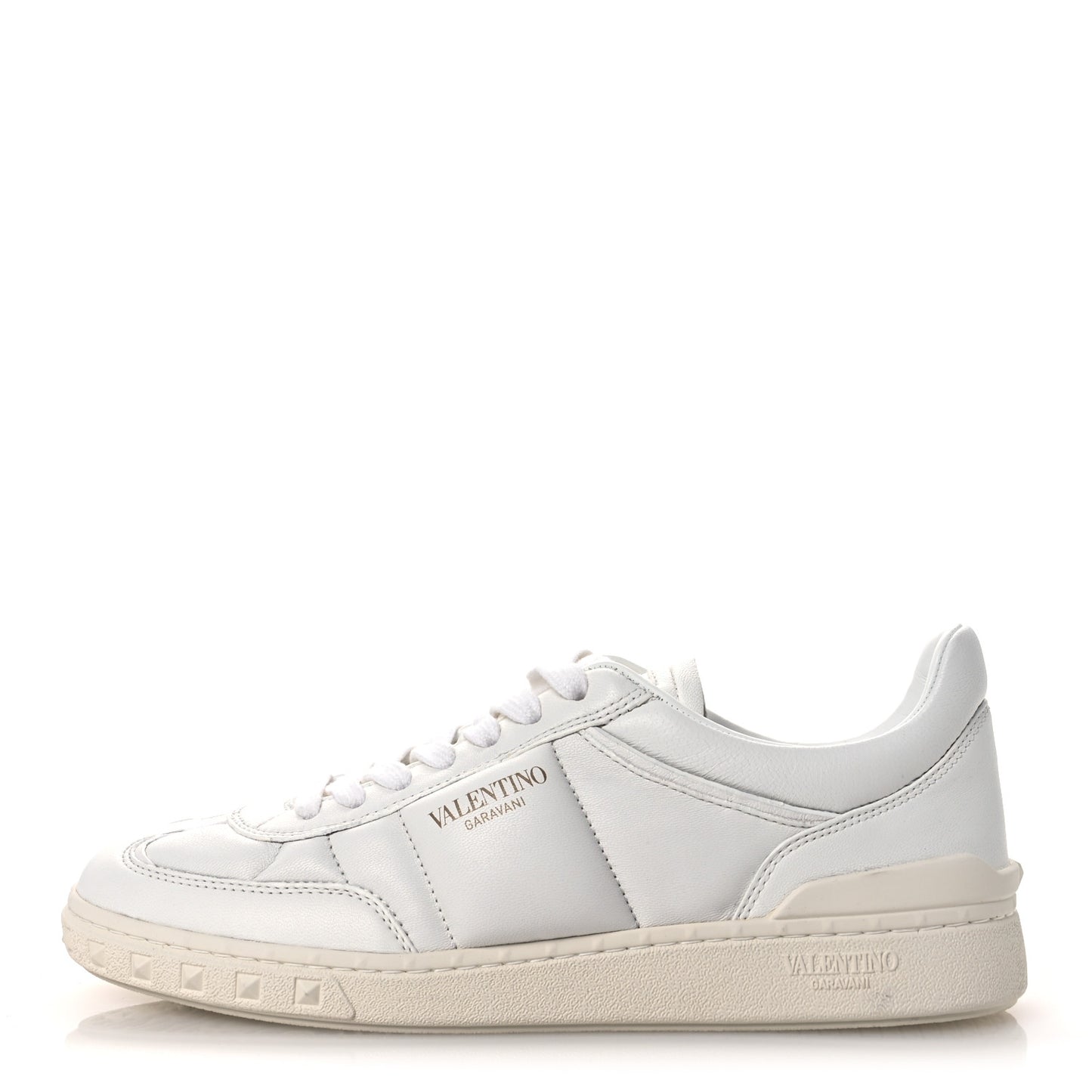 Calfskin Upvillage Sneakers 37 White