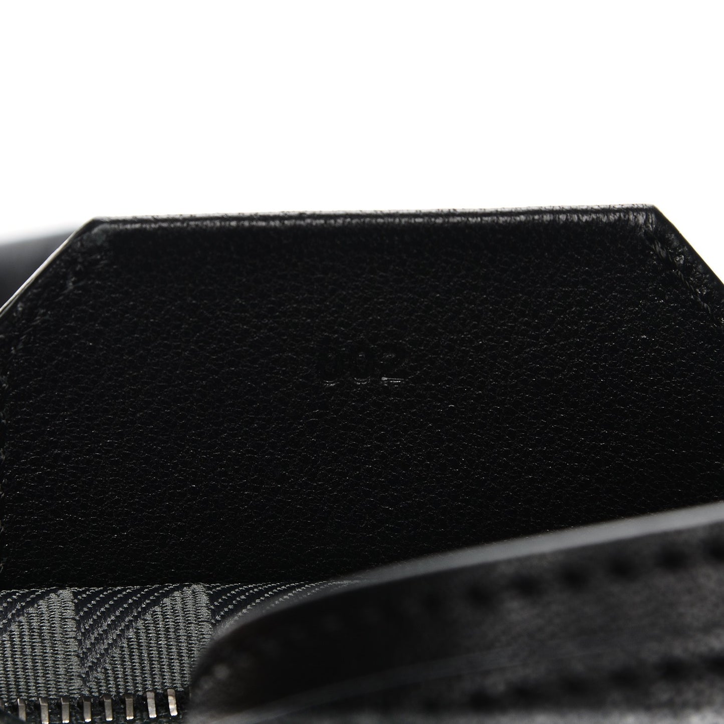 Lambskin Fringe PS1 Crossbody Pouch Black