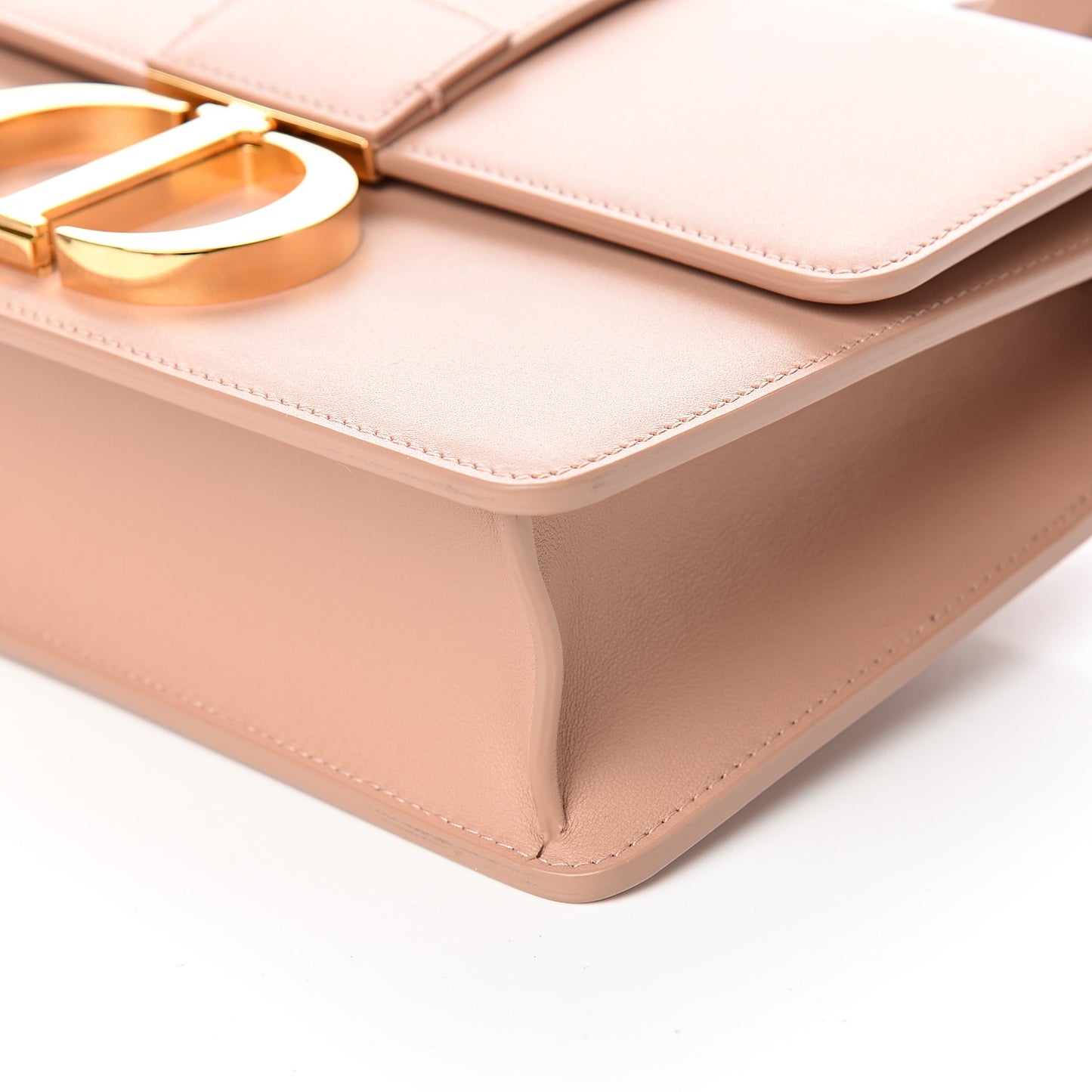 Calfskin 30 Montaigne Flap Bag Pale Pink