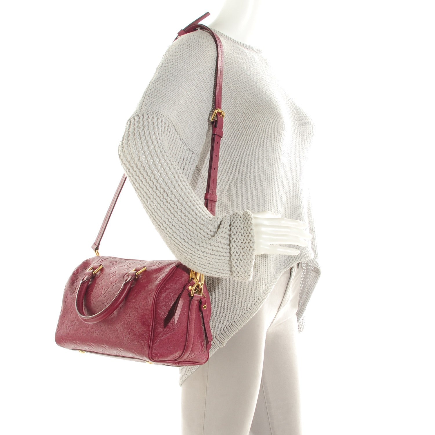 Louis Vuitton Empreinte Speedy Bandouliere 25 Aurore 2 of 7