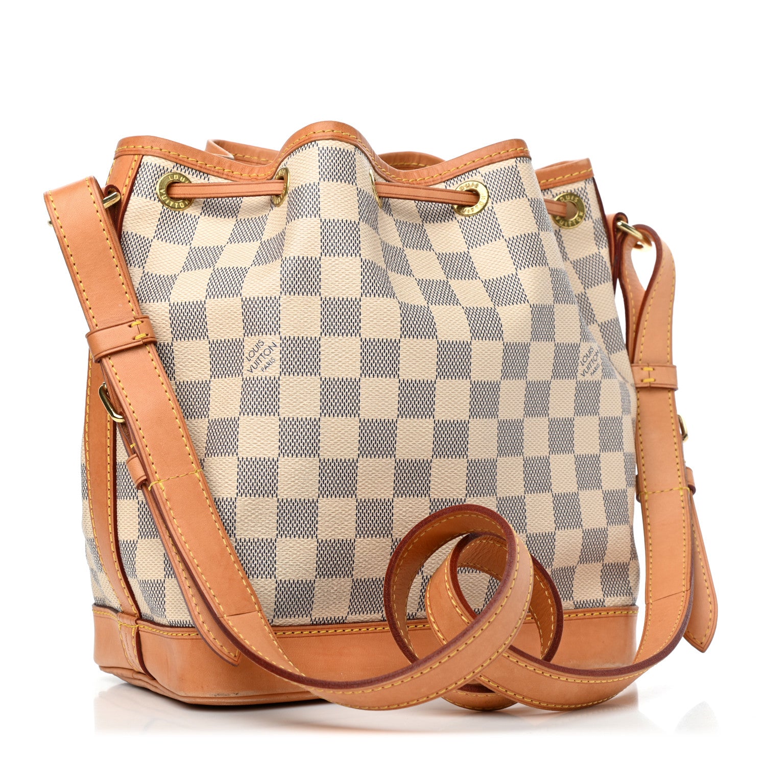 Louis Vuitton Damier Azur Noe BB 2 of 11
