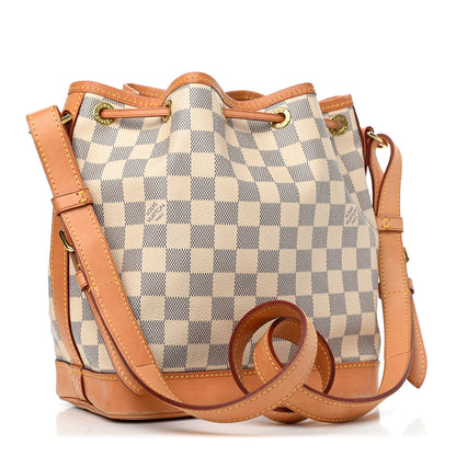 Louis Vuitton Damier Azur Noe BB 2 of 11
