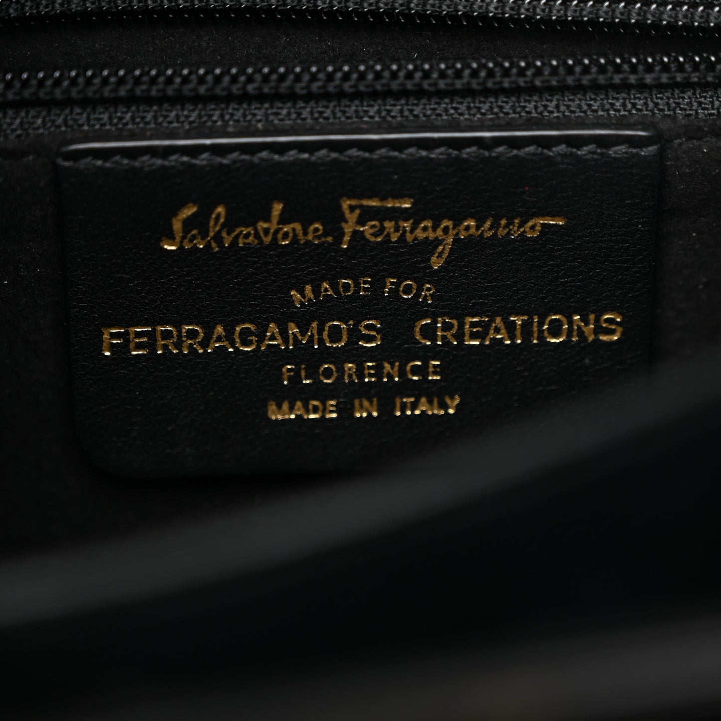 Brushed Off Calfskin Iconic Top Handle Bag Black