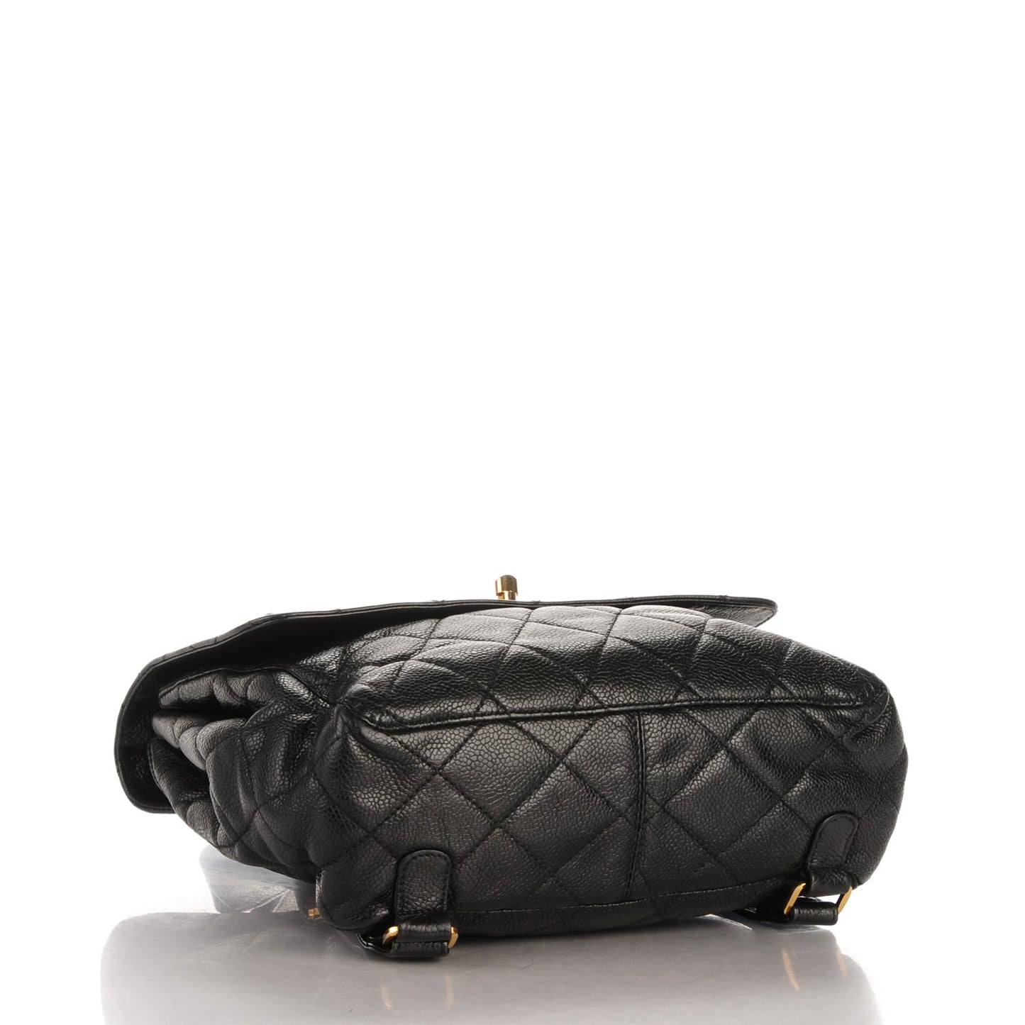 Caviar Quilted Backpack Black