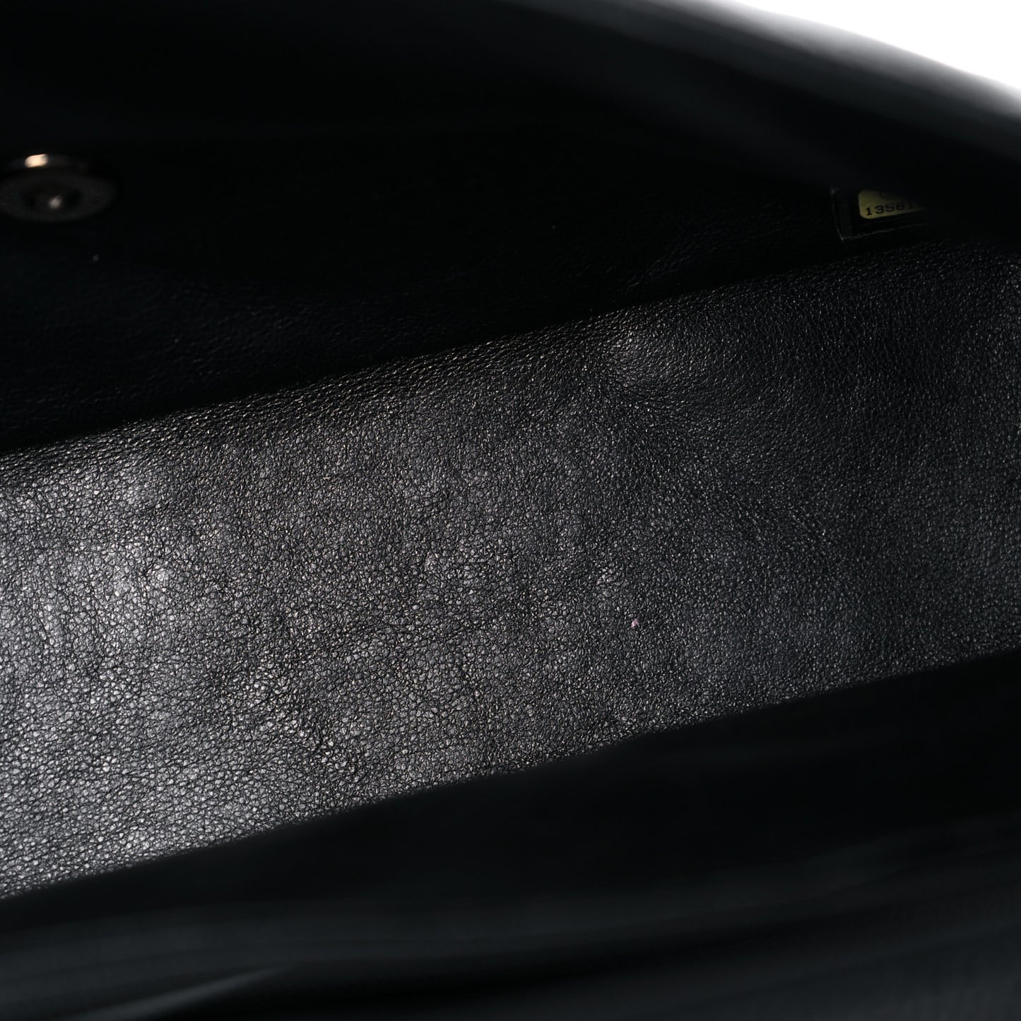 Caviar Quilted Jumbo Single Flap Black