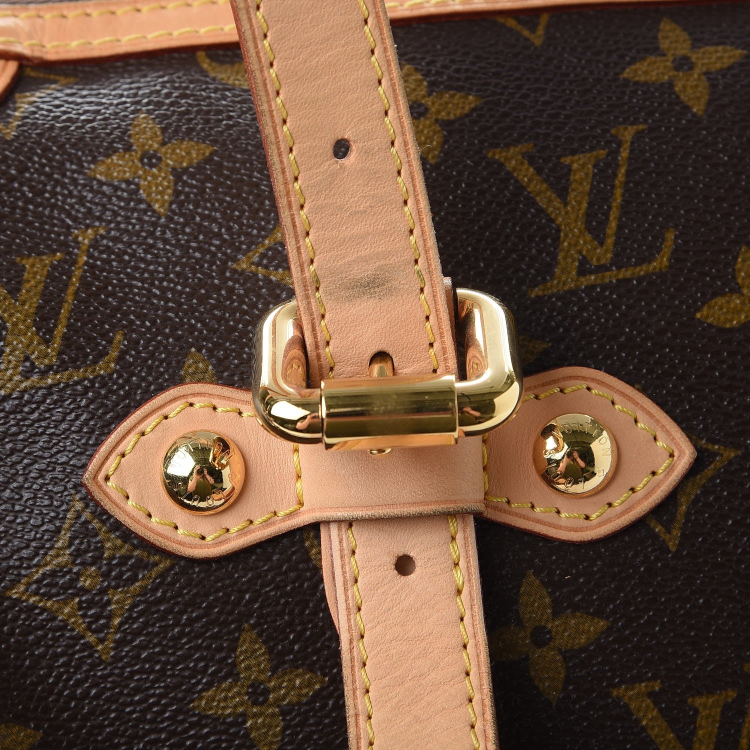 Louis Vuitton Monogram Palermo GM 14 of 16