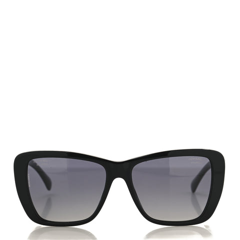 Acetate Polarized Butterfly Sunglasses 71548 Black