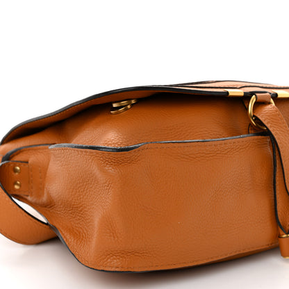 Chloe Calfskin Medium Marcie Satchel Tan 8 of 10