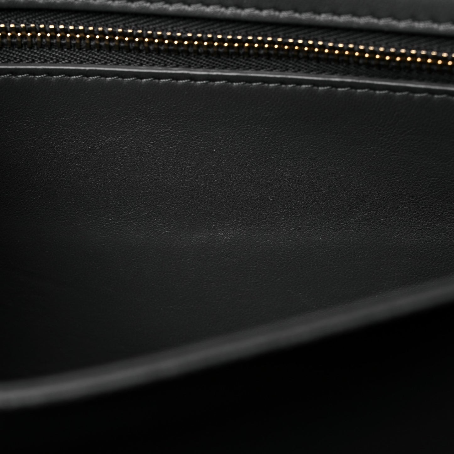 Shiny Calfskin Medium Triomphe Grey