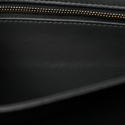 Celine Shiny Calfskin Medium Triomphe Grey 14 of 21