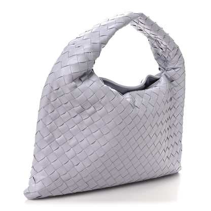 Bottega Veneta Calfskin Intrecciato Small Hop Oyster Lilac 3 of 9