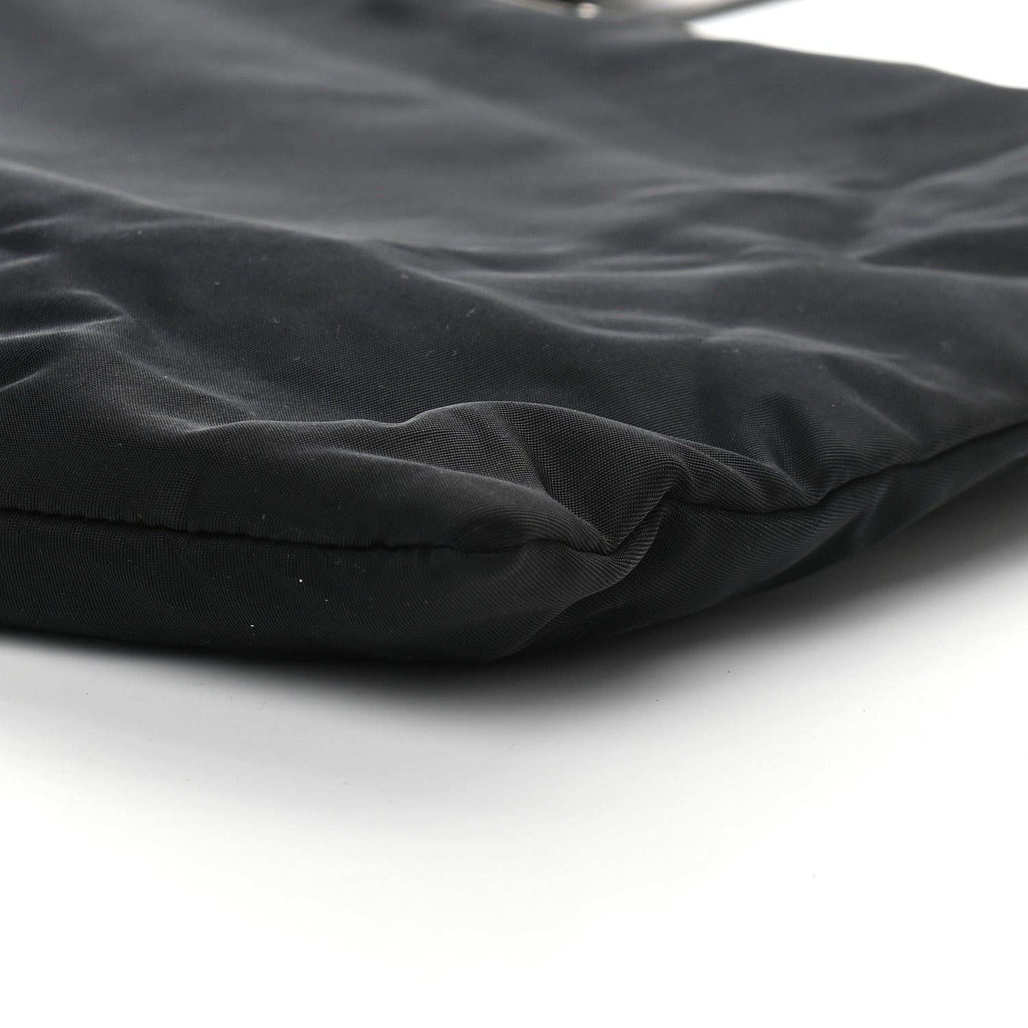 Prada Tessuto Nylon Shoulder Bag Black 7 of 9