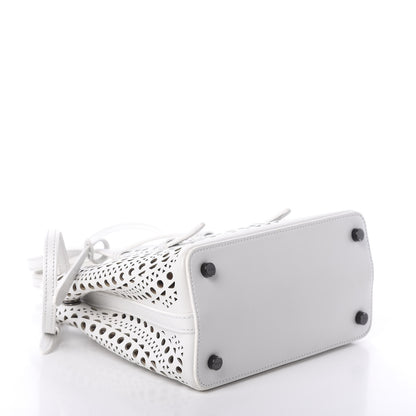 Alaia Calfskin Vienne Mina 20 Bag White 5 of 11