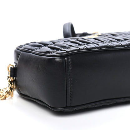 Prada Nappa Gaufre Camera Bag Black 8 of 9