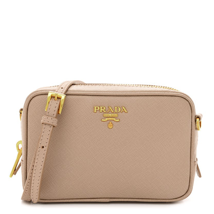 Prada Saffiano Mini Camera Crossbody Cammeo 1 of 13