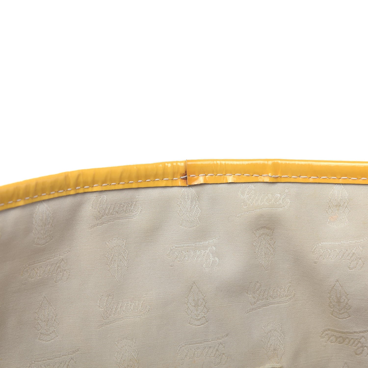 Gucci Monogram Web Large Jolie Tote Yellow 13 of 14
