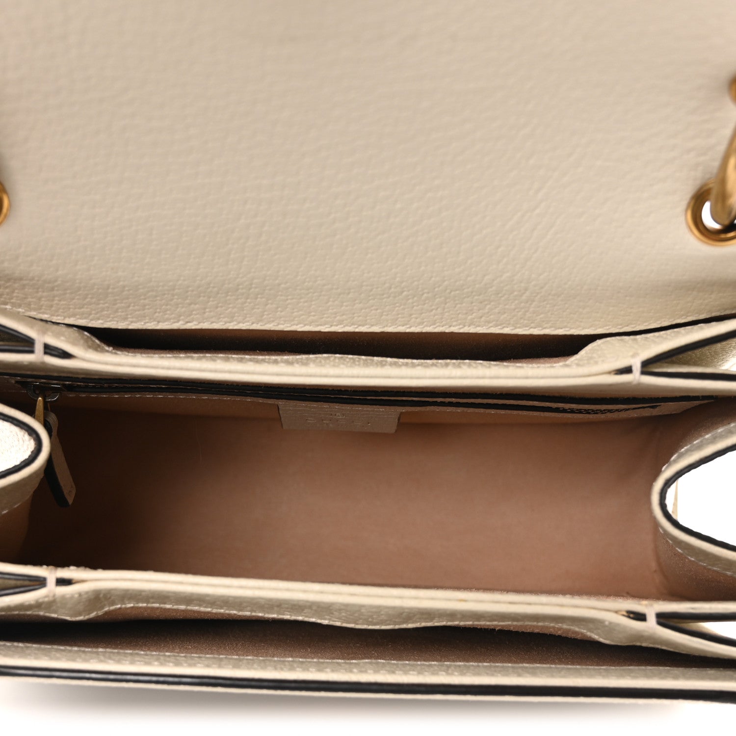 Gucci GG Supreme Monogram Small Queen Margaret Top Handle Bag White 5 of 10