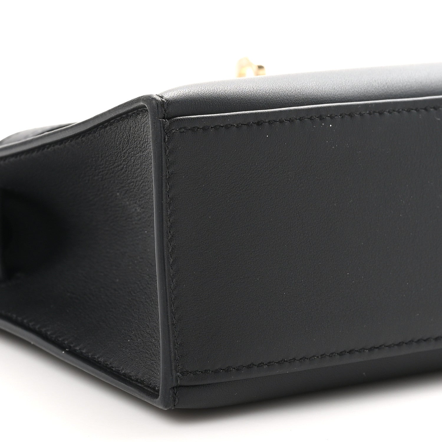 Hermes Swift Kelly Pochette Clutch Black 9 of 11