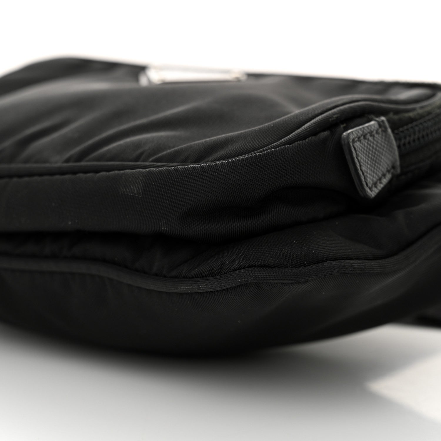 Prada Re-Nylon Saffiano Belt Bag Black 9 of 10
