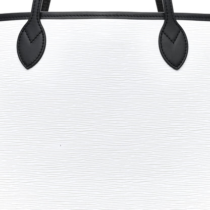 Louis Vuitton Epi Neverfull MM White 10 of 12