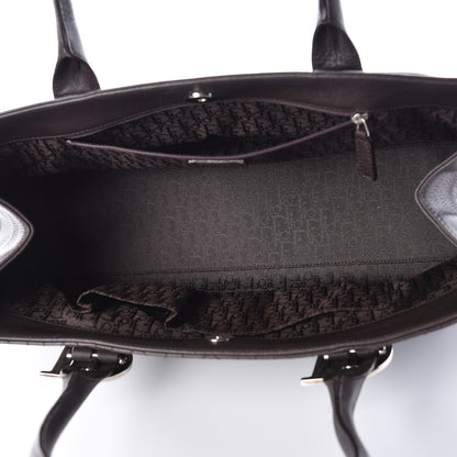 Christian Dior Calfskin Cannage Shoulder Bag Dark Brown 5 of 24