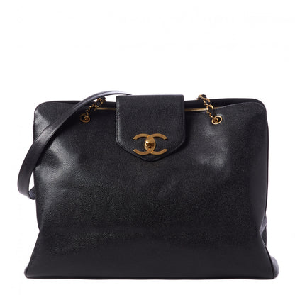 Chanel Caviar XL Weekender Bag Black 1 of 10
