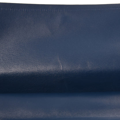 Chanel Patent Quilted Jumbo Double Flap Blue 10 of 17