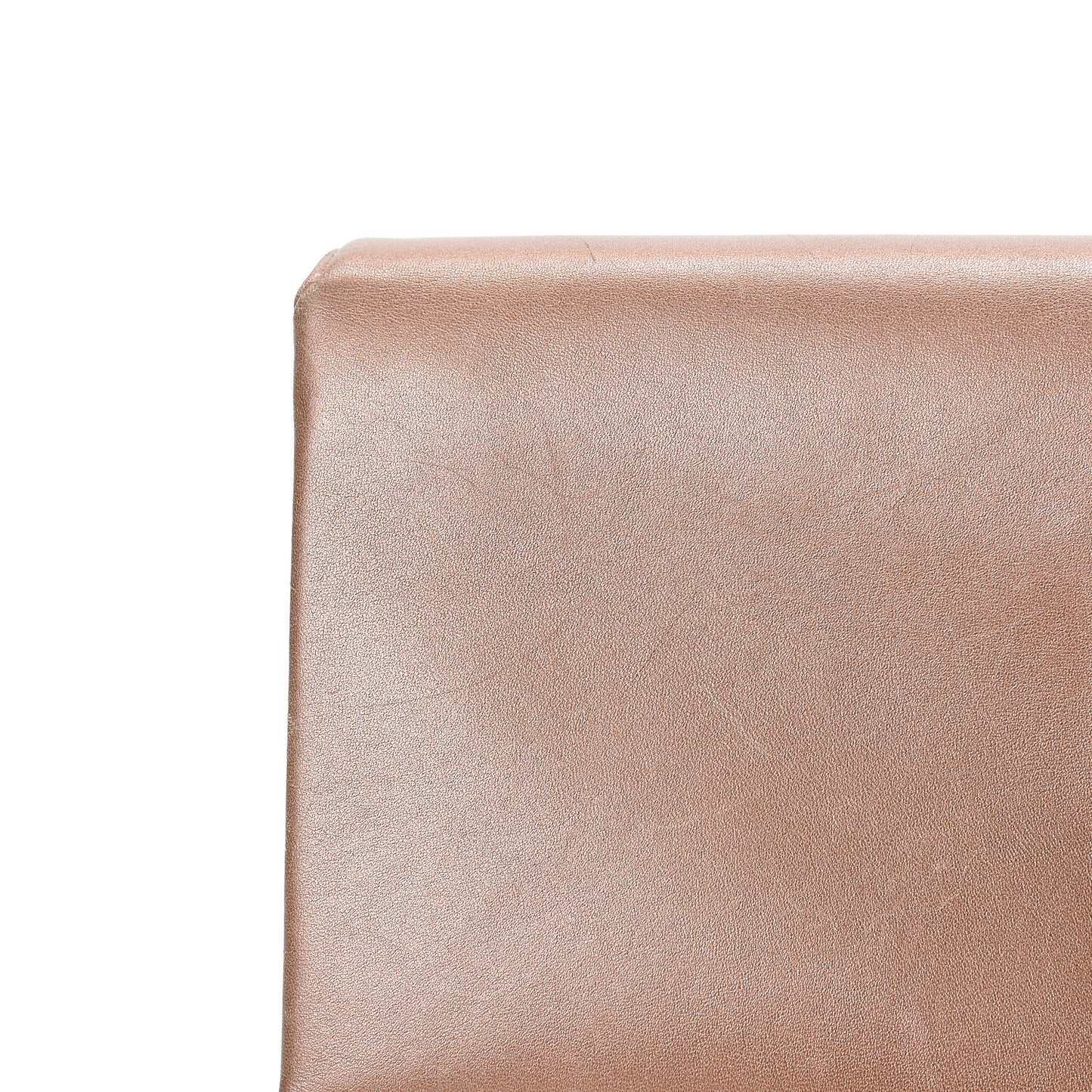 Metallic Calfskin CC Small Flap Bronze