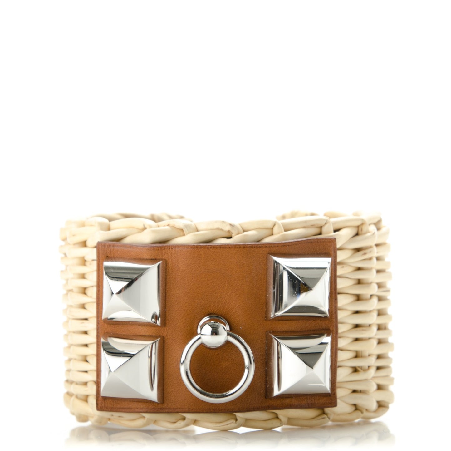 Barenia Osier Collier De Chien CDC Picnic Bracelet S Fawn