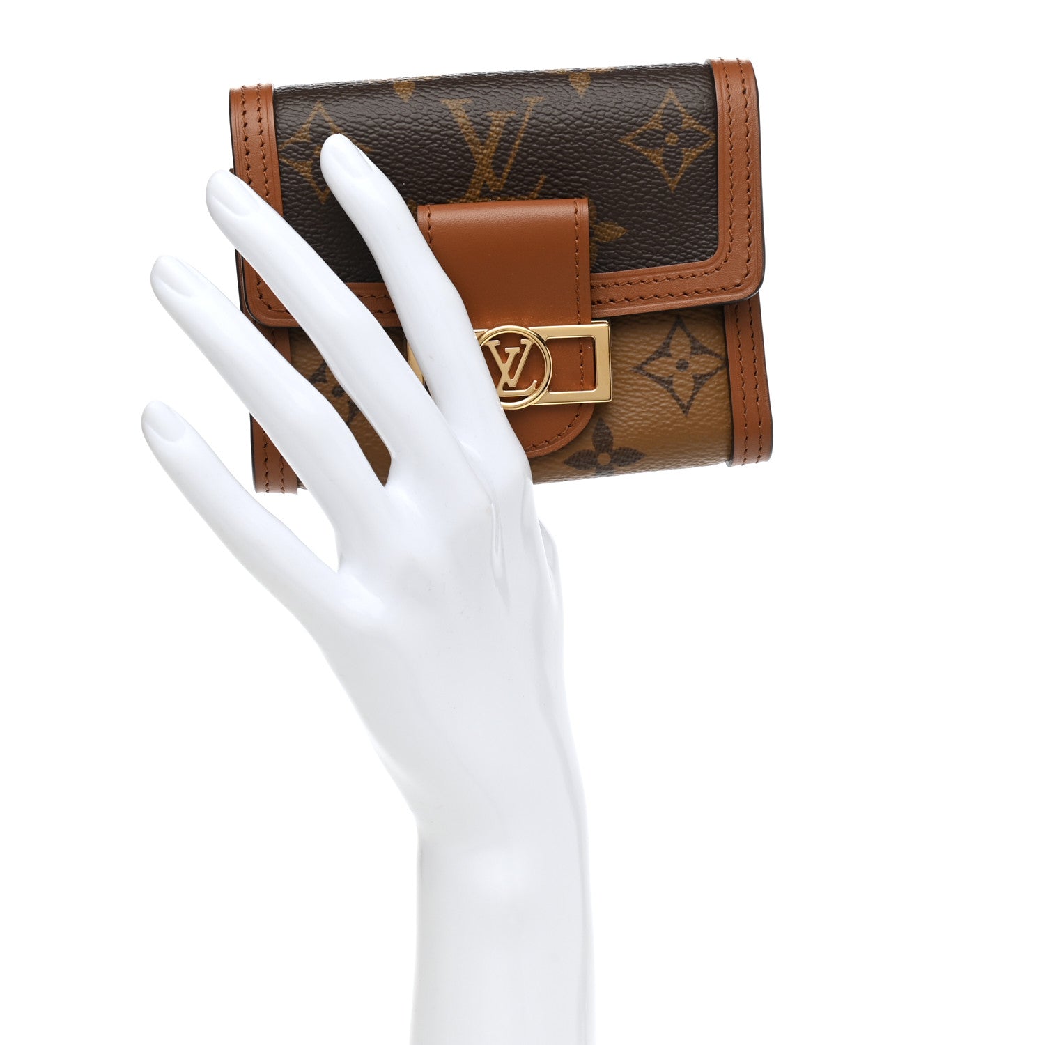Louis Vuitton Reverse Monogram Dauphine Wallet 2 of 8