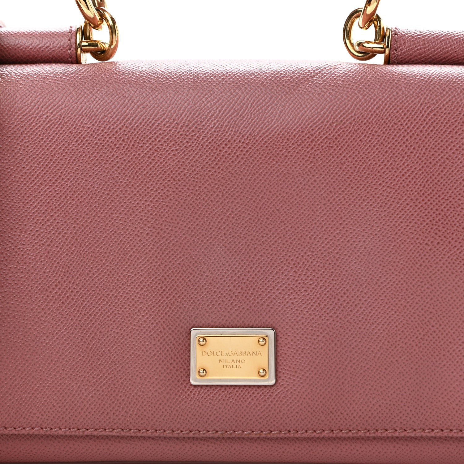 Dolce & Gabbana Dauphine Miss Sicily East West Shoulder Bag Pink 6 of 8