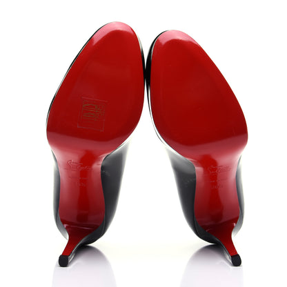 Christian Louboutin Patent New Simple 100 Pumps 36.5 Black 8 of 11