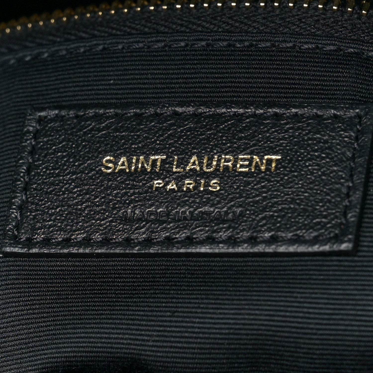 Saint Laurent Lambskin Quilted Medium Loulou Puffer Monogram Chain Satchel Black 7 of 9