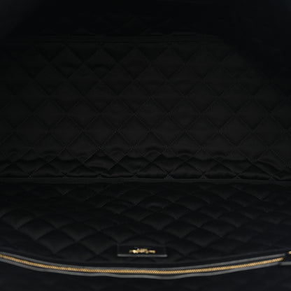 Saint Laurent Calfskin Quilted ES Giant Travel Bag Black 5 of 10
