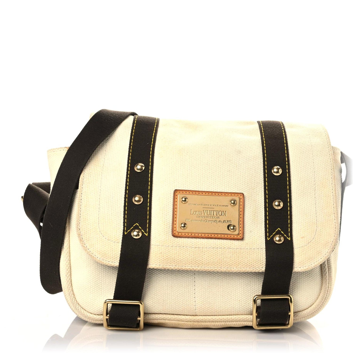 Louis Vuitton Antigua Besace PM Messenger White 1 of 21