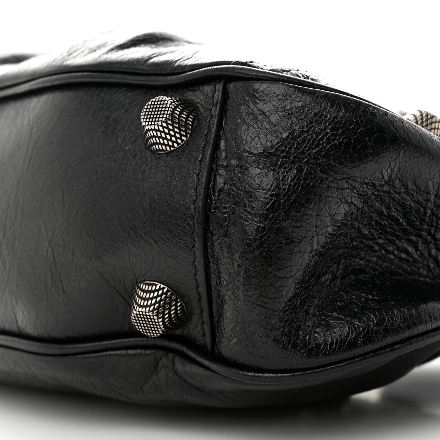 Balenciaga Agneau Arena Small Le Cagole Shoulder Bag Black 10 of 10