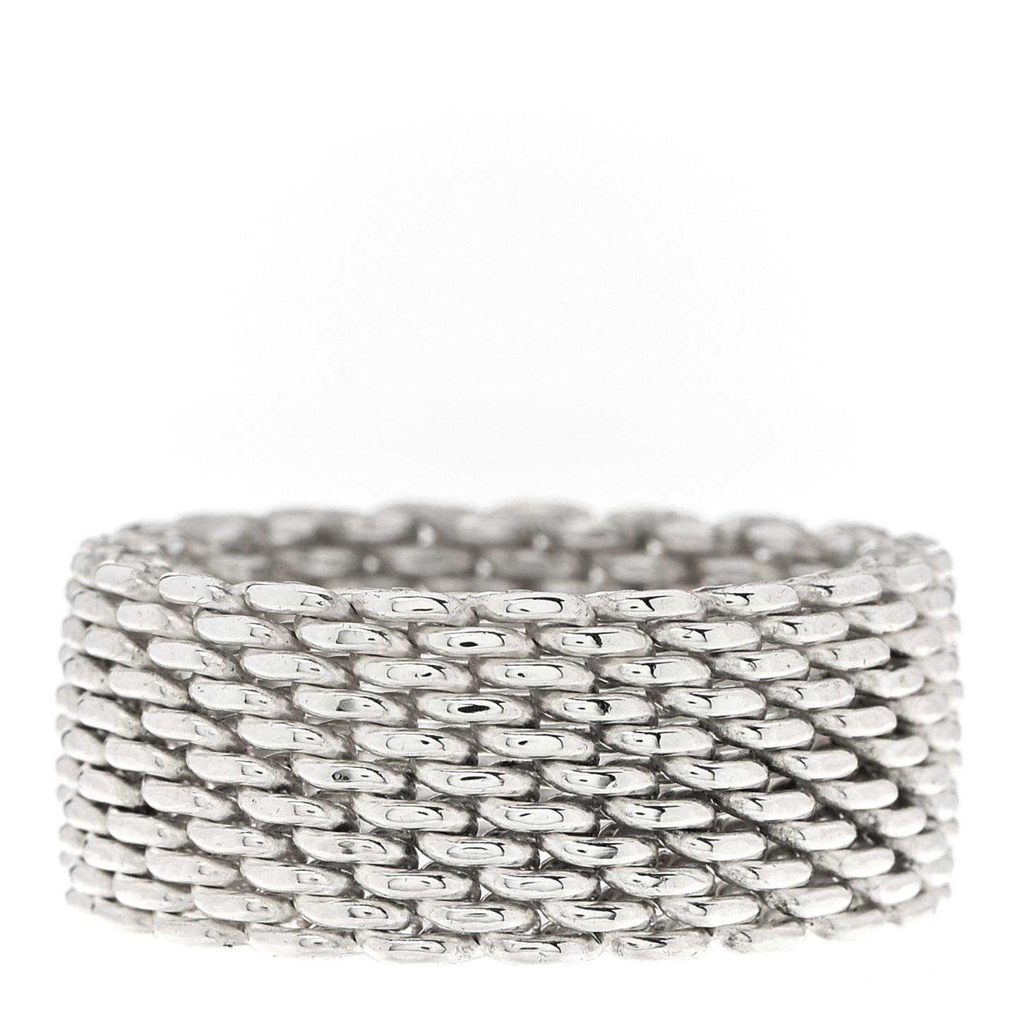 Sterling Silver Somerset Mesh Ring 60 9.25