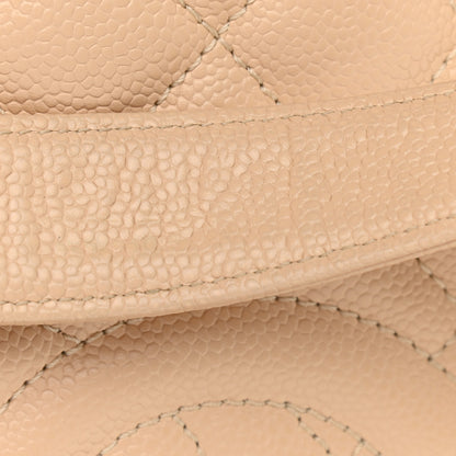 Chanel Caviar Quilted Petit Shopping Tote PST Beige Clair 11 of 12