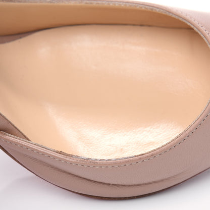 Christian Louboutin Nappa Iriza 100 Pumps 37.5 Nude 18 of 21