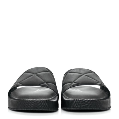 Bottega Veneta Rubber The Slider Sandals 39 Black 2 of 7