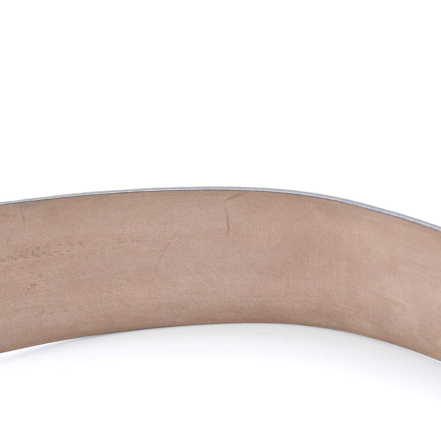 Gucci GG Supreme Monogram Selleria Interlocking G 40mm Belt 80 32 Beige Ebony Cuir 7 of 7