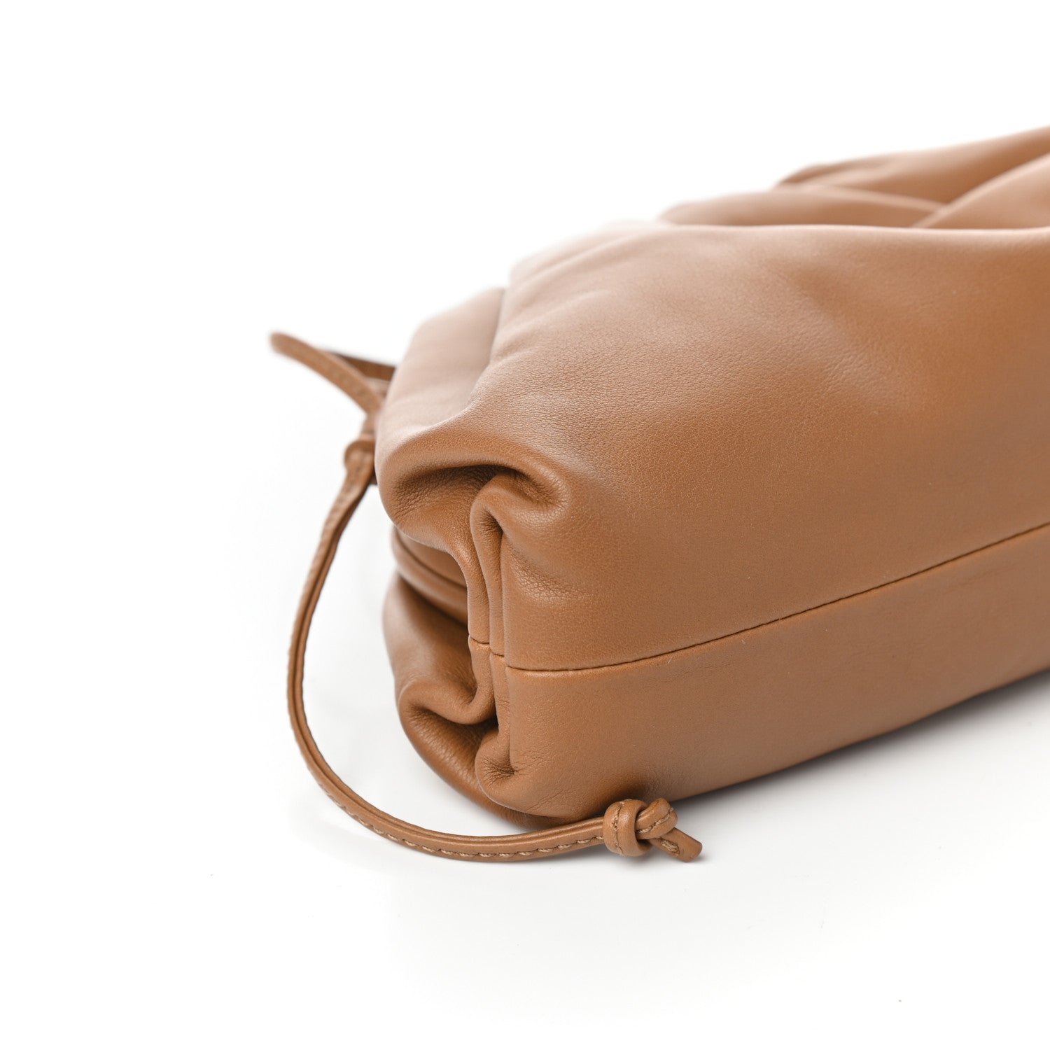Bottega Veneta Butter Calfskin The Mini Pouch Cammello 8 of 9