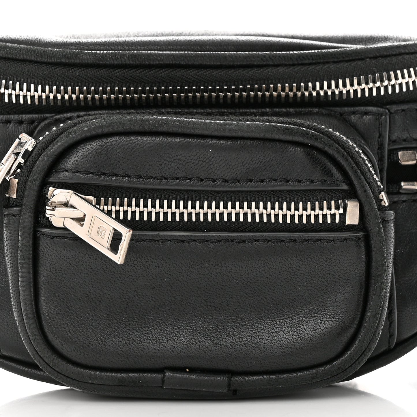 Lambskin Mini Attica Belt Bag Black