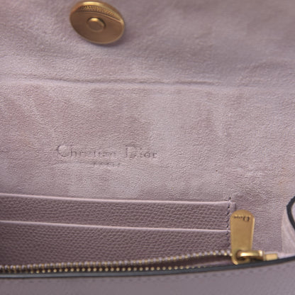 Christian Dior Grained Calfskin Saddle Belt Bag Light Purple 6 of 13