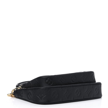 Louis Vuitton Empreinte Monogram Giant Multi Pochette Accessories Black 3 of 4