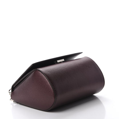 Givenchy Textured Calfskin Mini Pandora Box Chain Crossbody Bag Oxblood 4 of 10