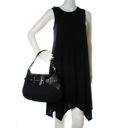 Gucci Monogram Pelham Hobo Black 2 of 7
