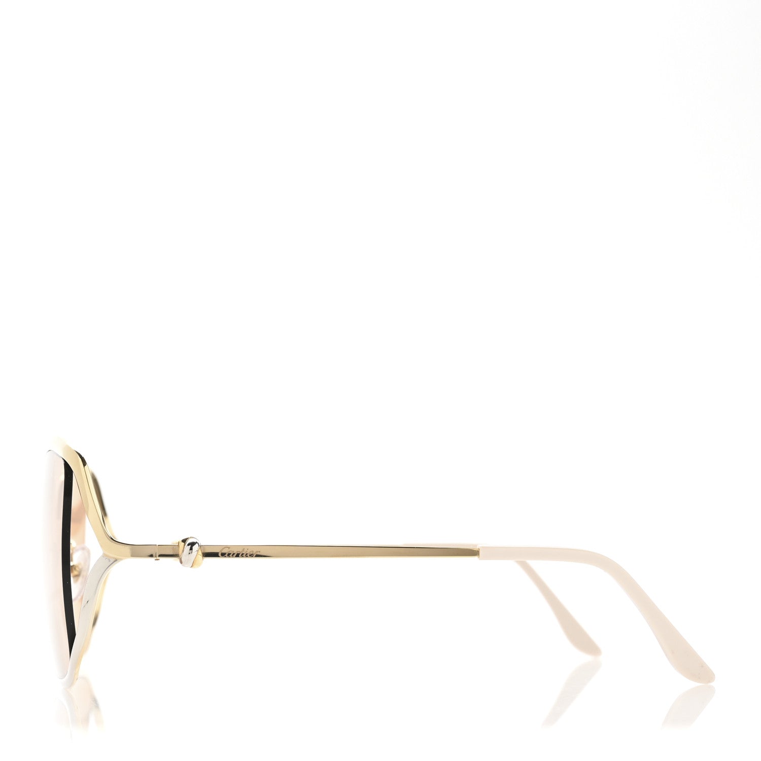 Cartier Metal Trinity Sunglasses CT0225SA 002 Gold Silver 3 of 8