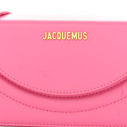 Jacquemus Smooth Calfskin Le Sac Rond Pink 7 of 18
