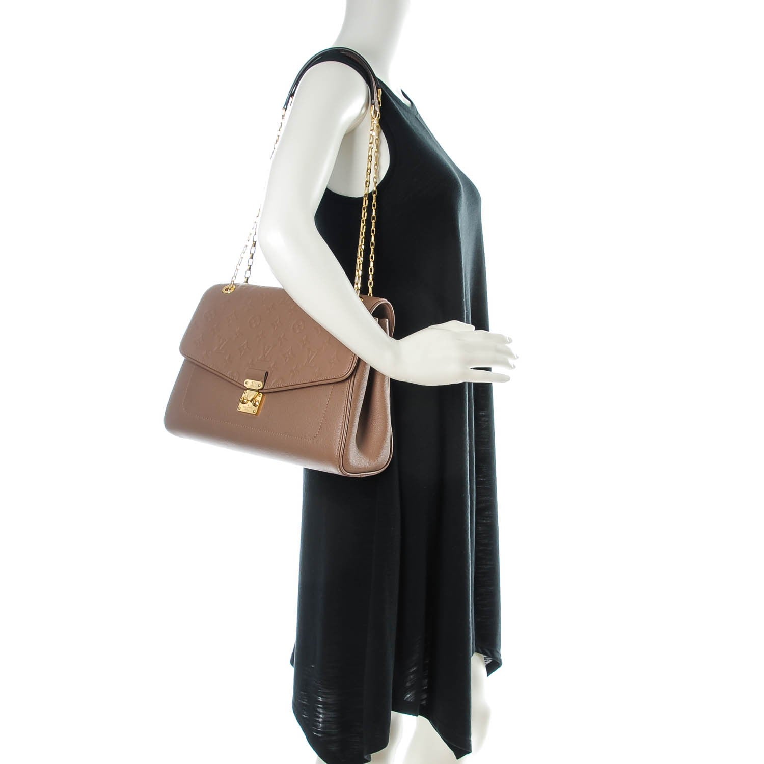 Louis Vuitton Empreinte Saint Germain MM Taupe 2 of 8
